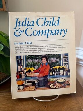 1978 First Edition Julia Child & Company Cookbook paperback